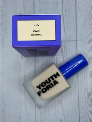 Youth Foria Date Night Skin Tint Serum Foundation. Shade: 110 Fair. NIB.