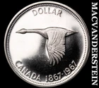 1967 Canada Silver Dollar- Proof Like- Choice Gem Brilliant Uncirculated #J6562