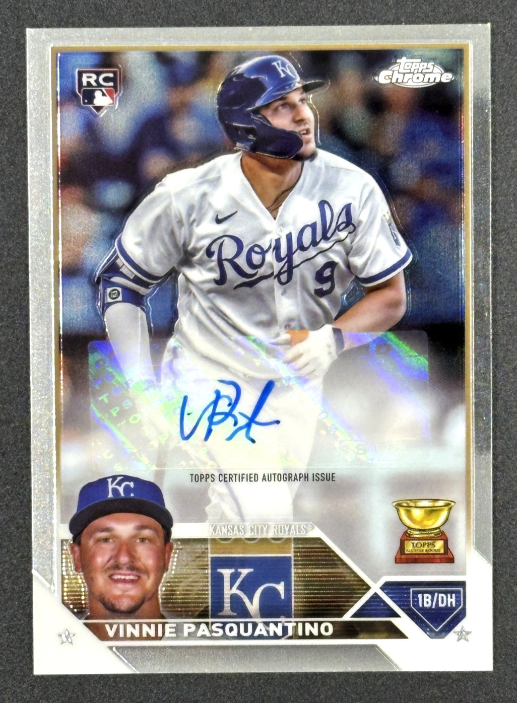 Vinnie Pasquantino RC Auto 2023 Topps Chrome Update Series Autograph #AC-VP
