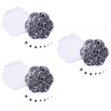 3 Count occhi di peluche occhi traballanti animali di pezza fai da te fai da te