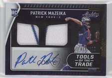 2022 Absolute Tools of the Trade 2 Swatch Signatures Patrick Mazeika Auto 0m4q