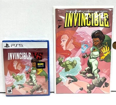 INVINCIBLE VS PS5 STANDARD EDITION NEW & SEALED + RARE LUNAR EXCLUSIVE COMIC