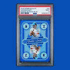 Jaxson Dart Rookie 2025 Panini Donruss Elite Rookie On Deck Blue SP/75 PSA 9