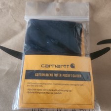 New Carhartt Filter Pocket Gaiter Black One Size