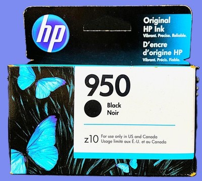 NIB Genuine HP 950 Black Ink OfficeJet 8600; Pro 8100 8110 8610 8615 8620 8630