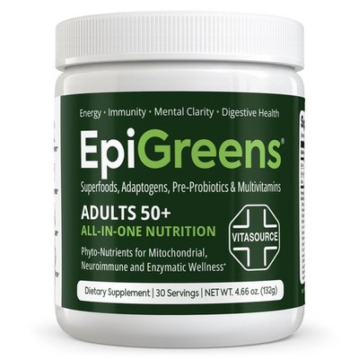 EpiGreens - All-In-One Nutrition, Memory, Digestion, Adults 50+ - Vitasource 