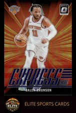 2024-25 Donruss Optic #21 Jalen Brunson Express Lane Purple