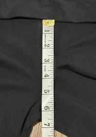 Victoria&rsquo;s Secret Pants Size L Short Angel Wing Fold Over Flare Black Y2K NEW