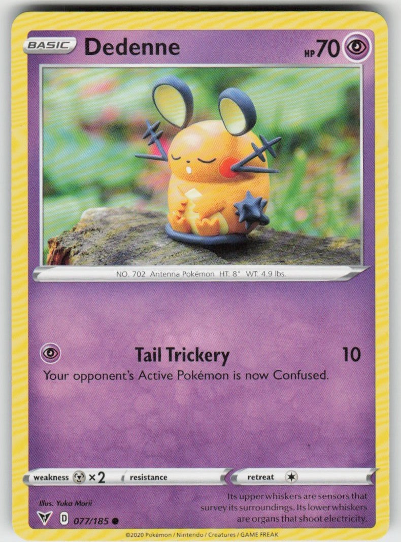 GGC-4 Dedenne 077/185 Common SWSH04: Vivid Voltage