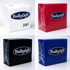 100Paper Napkins Disposable Tableware Party Supplies BBQ Party Tissue Serviettes