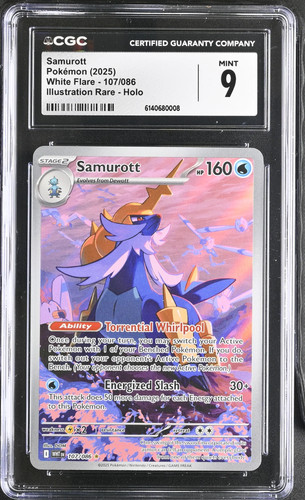 Samurott graded CGC 9 for sale on eBay