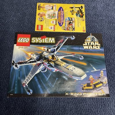 LEGO STAR WARS 7140 X-wing Fighter Open Box Sealed Bags New | eBay