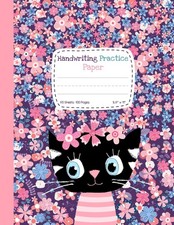 Handwriting Practice Paper: Blank Lined Notebook Primary Ruled With Dotted Midli