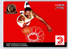 DOMINIQUE WILKENS 1993-94 NBA Hoops Scoops 5th Anniversary Hawks Card #HS1