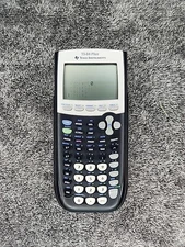 Texas Instruments TI-84 Plus Graphing Calculator - Black READ! DISTORTED SCREEN