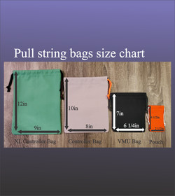 Intellivision XL canvas controller bags