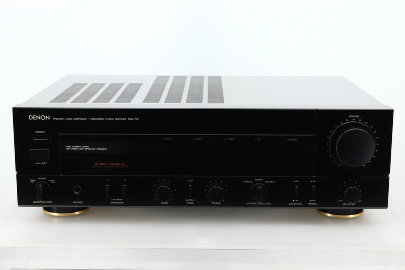 Denon PMA-720 Integrated Amplifier - Black