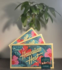 3 Boxes Hawaiian Host Island Macs Chocolate Covered Macadamia Nuts 5oz Sealed