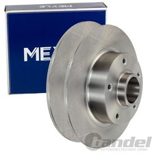 2X MEYLE BREMSSCHEIBEN 260mm HINTEN PASSEND FÜR RENAULT CLIO FLUENCE GRAND