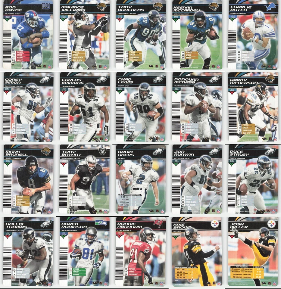 (100) 2002-03 NFL Showdown Lot NFL Football Cards Collection - Image 2 of 4