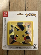 Pikachu Pokemon Premium Game Card Case for Switch PowerA 12 Game Capacity Sealed