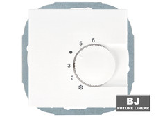 Raumthermostat unter Putz,  für Busch Jäger Future, Solo , polarweis,