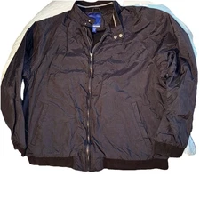 Black XL Lightweight Bomber Jacket