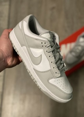 Nike Dunk Low White Grey Fog Sneaker Herren grau | EU 45 | Neu OVP Blitzversand 