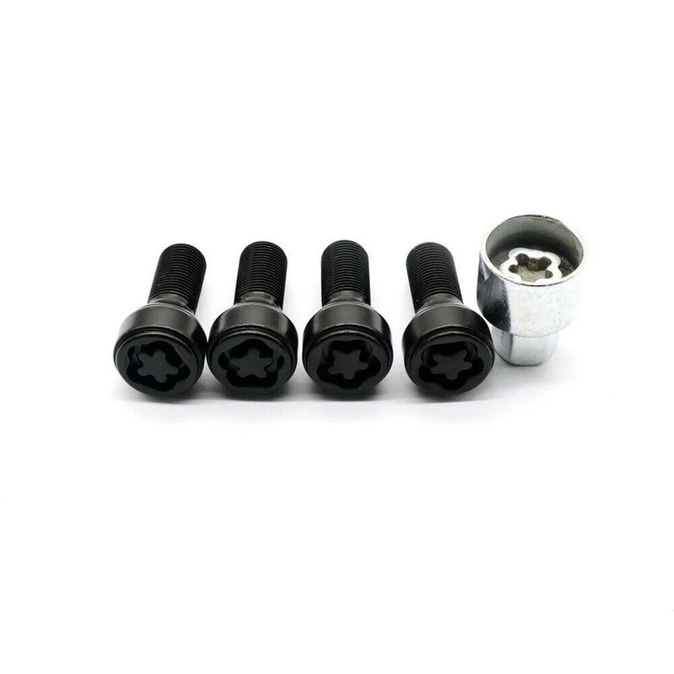 36136792851 M14 x 1.25 Aluminum Wheel Bolts Lock Screw For BMW X3 4 X5 X6 3 5 7' - Image 4 of 4