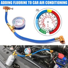 Car AC Aircon R134A Air Con Conditioning Hose Top up Refill Regas DIY Gas Kit
