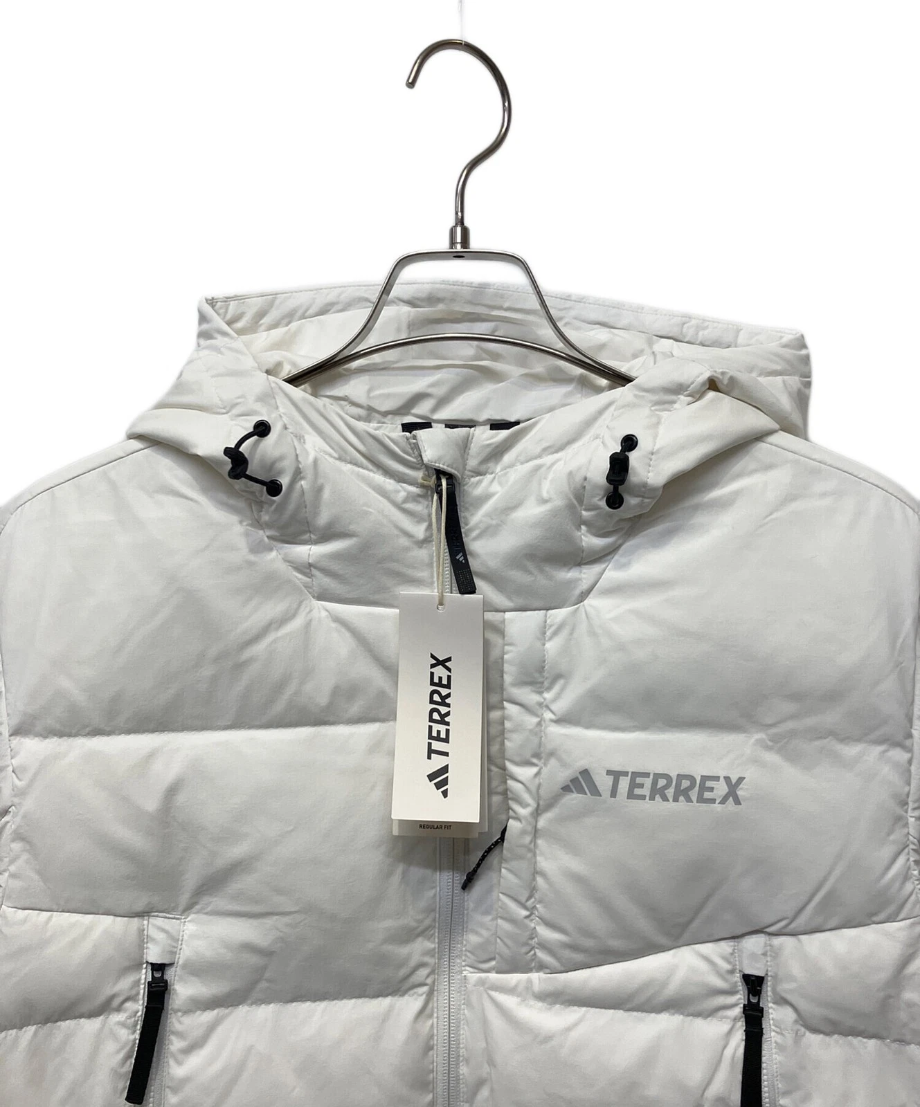 adidas Down Jacket Men's Size L White New - product detail image 4