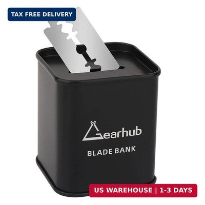 Gearhub Blade Bank Sharps Disposal Container Safely Store Used Safety Razor Blad