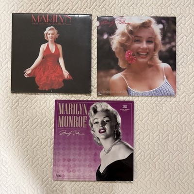 New Marilyn Monroe Wall Calendar LOT 2005 2015 2025 Sealed 12'' X 24  Full Style