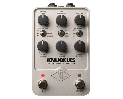 Universal Audio Knuckles '92 Rev F Dual Rec Amplifier Modeling Pedal (Open Box)