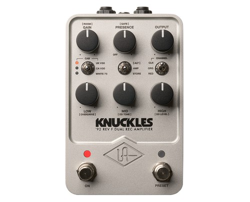 Universal Audio Knuckles '92 Rev F Dual Rec Amplifier Modeling Pedal (Open Box)