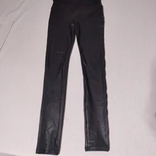 SPANX Leggings Black Stretch Women's Sz Small (24"x26" Actual)