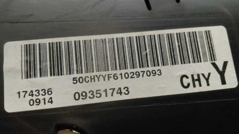 Cuadro de instrumentos velocímetro 09351743 compatible con 00-02 OLDSMOBILE ALERO O115-178271 Foto 4 de 4
