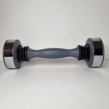 Shake Weight 5 Lbs Gray Dumbell Workout Exercise Fitness
