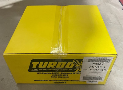 YAMAHA M/T SERIES TURBO 1 STAINLESS STEEL 3 BLADE PROPELLER - ET-14213-R