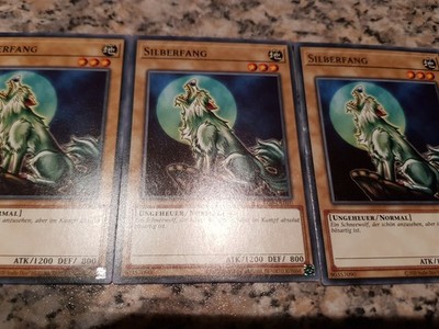 Yu-Gi-Oh!  3 × Silberfang  Legend Of Blue Eyes NM