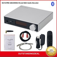 SU10-PRO AK4499X2 Hi-end DAC Audio Decoder with 12V/2A Linear Power Supply ot25