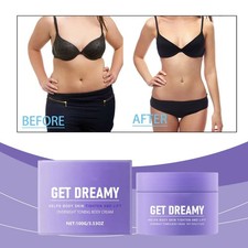 US Overnight Toning Body Cream Fat Burner Weight Loss Belly Slimming Fitness