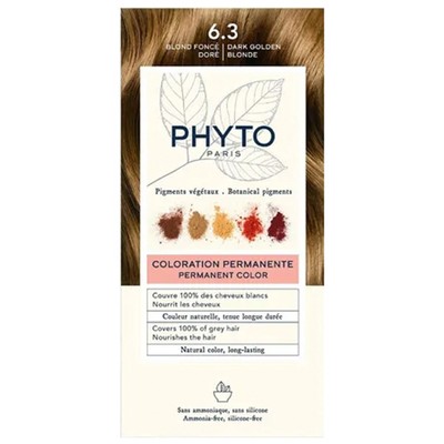 Phyto PhytoColor Permanente Färbung ist eine permanente Färbung, die die Kopfhau