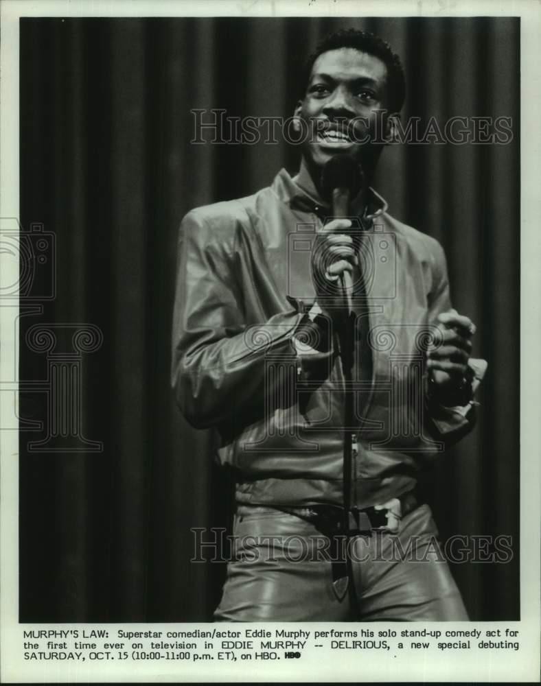 1983 Press Photo Comedian/Actor Eddie Murphy in 