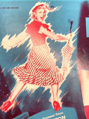 1949 ROSE ROOM Betty Hutton Ralph Meeker by Williams & Hickman Sheet ...