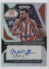 2023 Prizm Turkish Airlines EuroLeague Mojo 6/25 Nigel Williams-Goss Auto 1pe9