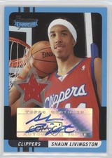 2004-05 Bowman Signature /399 Shaun Livingston #81 Auto px8