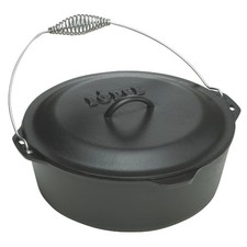 Lodge 7 Qt. Dutch Oven With Iron Cover L10D03 Lodge L10D03 075536361208 Cast