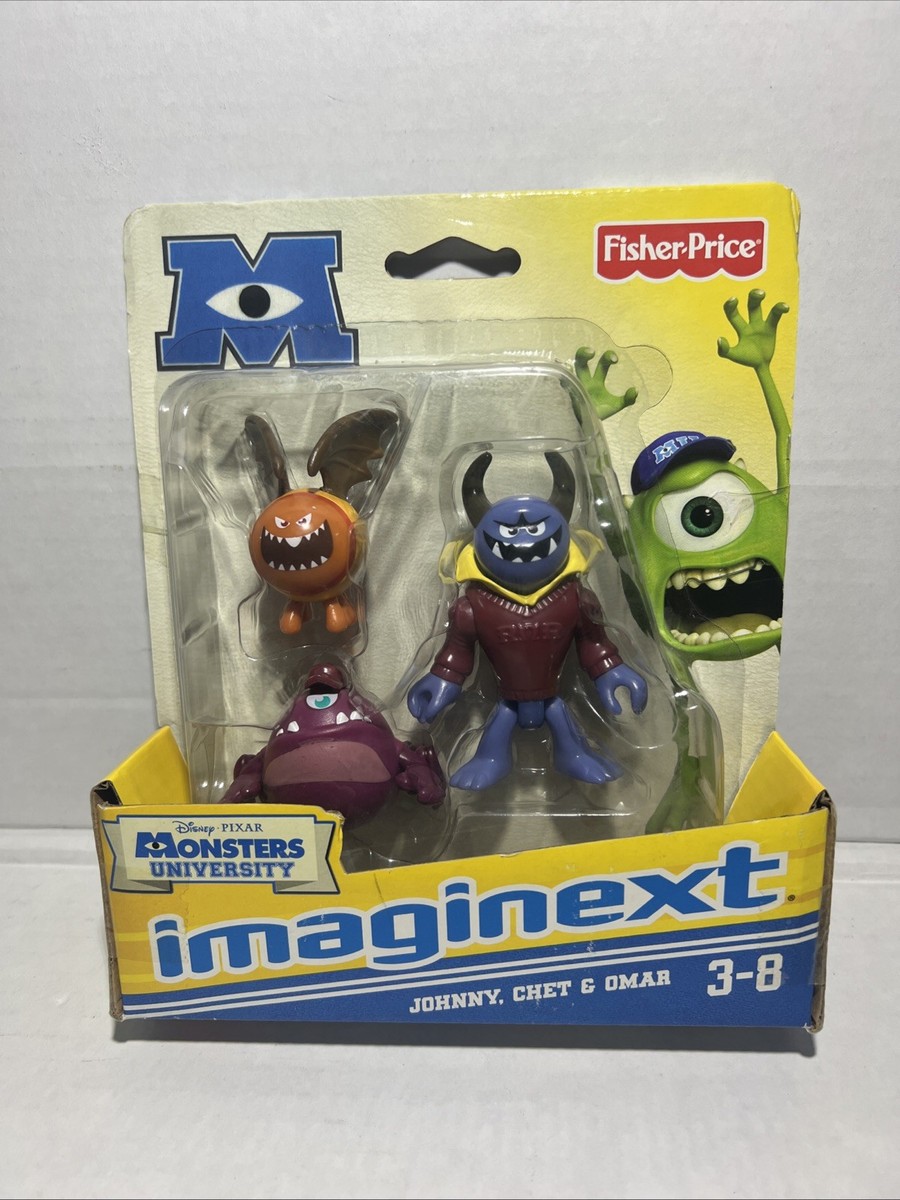 Fisher Price Imaginext MONSTERS UNIVERSITY Inc Johnny Chet Omar