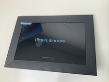 Aura Carver Digital Photo Frame 10.5" WiFi Gravel Background